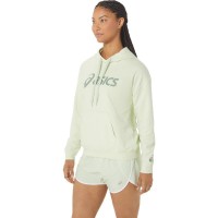 Asics Sweatshirt Logo Large Light Green Women