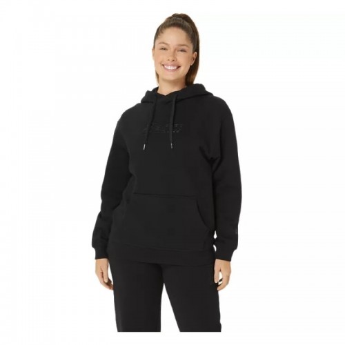 Asics Logo Noir Sweat-shirt Femme Asics Logo Noir Sweat-shirt Femme