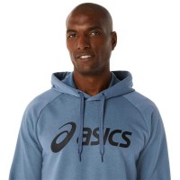 Asics Performance Sweatshirt Logo Large Blue Steel
