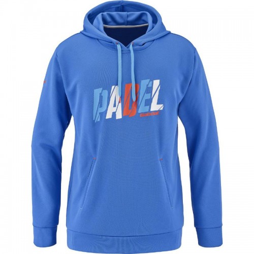 Sudadera Babolat Padel Hood Azul Frances Sudadera Babolat Padel Hood Azul Frances