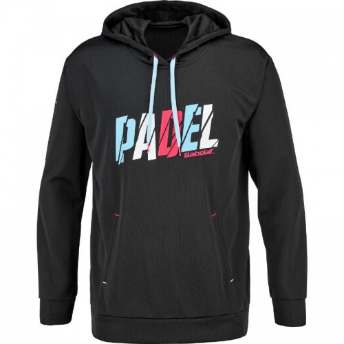 Sudadera Babolat Padel Hood Negro Sudadera Babolat Padel Hood Negro