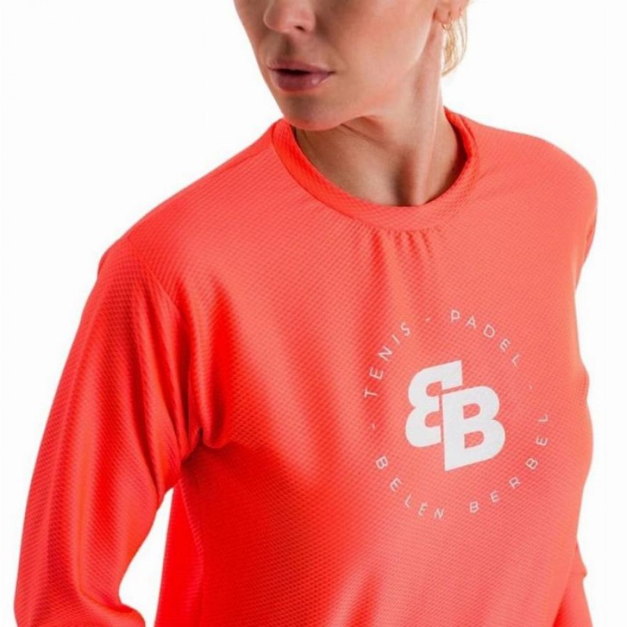 BB Texture Coral Sweatshirt  Offer + Cheap