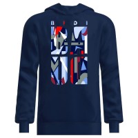Bidi Badu New York Chill Dark Blue Red Sweatshirt  Offer + Cheap
