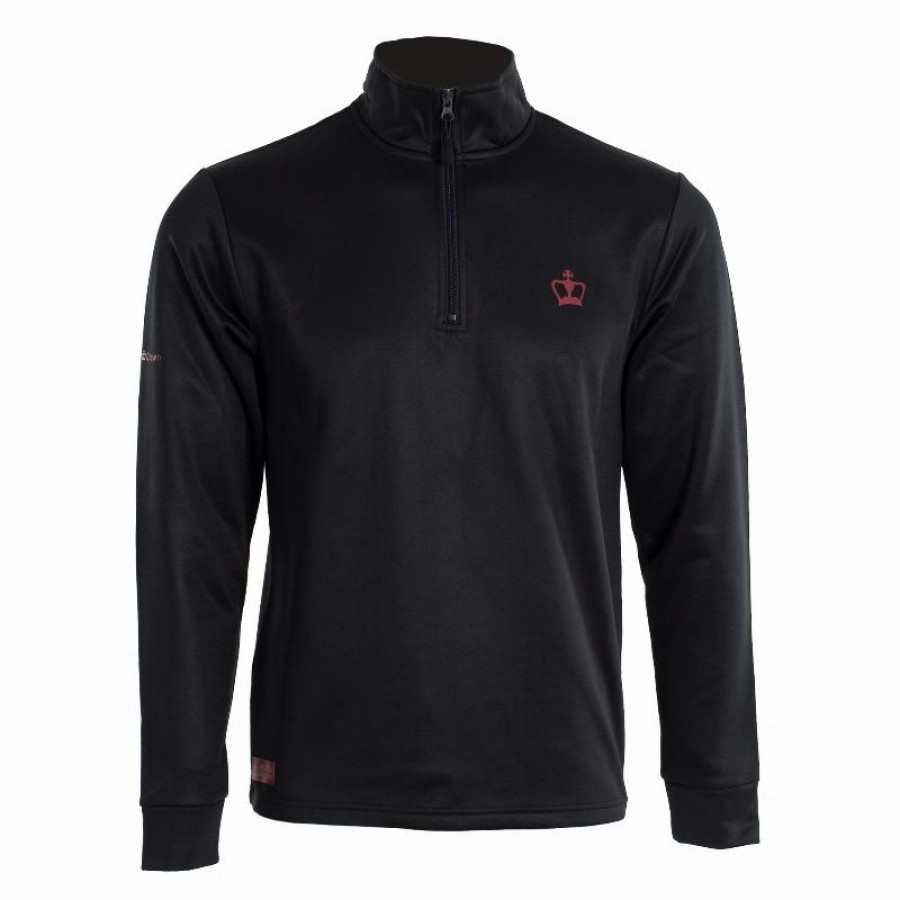 Sweat-shirt noir Crown Acapulco noir