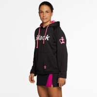 Sweatshirt Black Crown Ainsa Black Pink