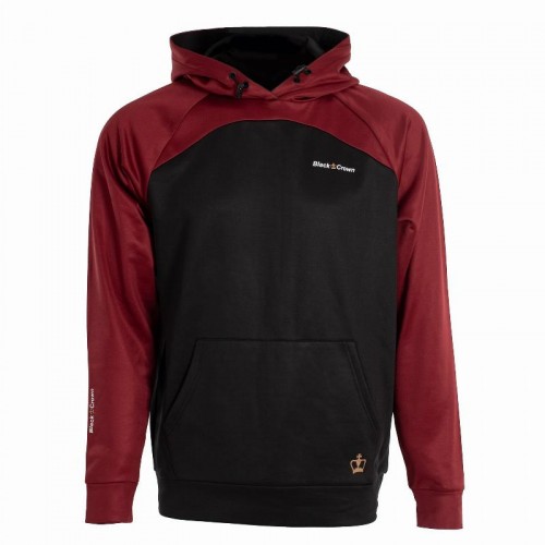 Sudadera Black Crown Veracruz Burdeos Negro Sudadera Black Crown Veracruz Burdeos Negro