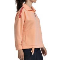 Sudadera Bullpadel Alasia Naranja Pastel