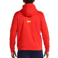 Sweat-shirt rouge Bullpadel FEP Forca