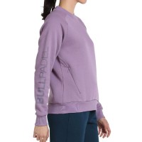 Sudadera Bullpadel Natas Malva  Oferta + Barato