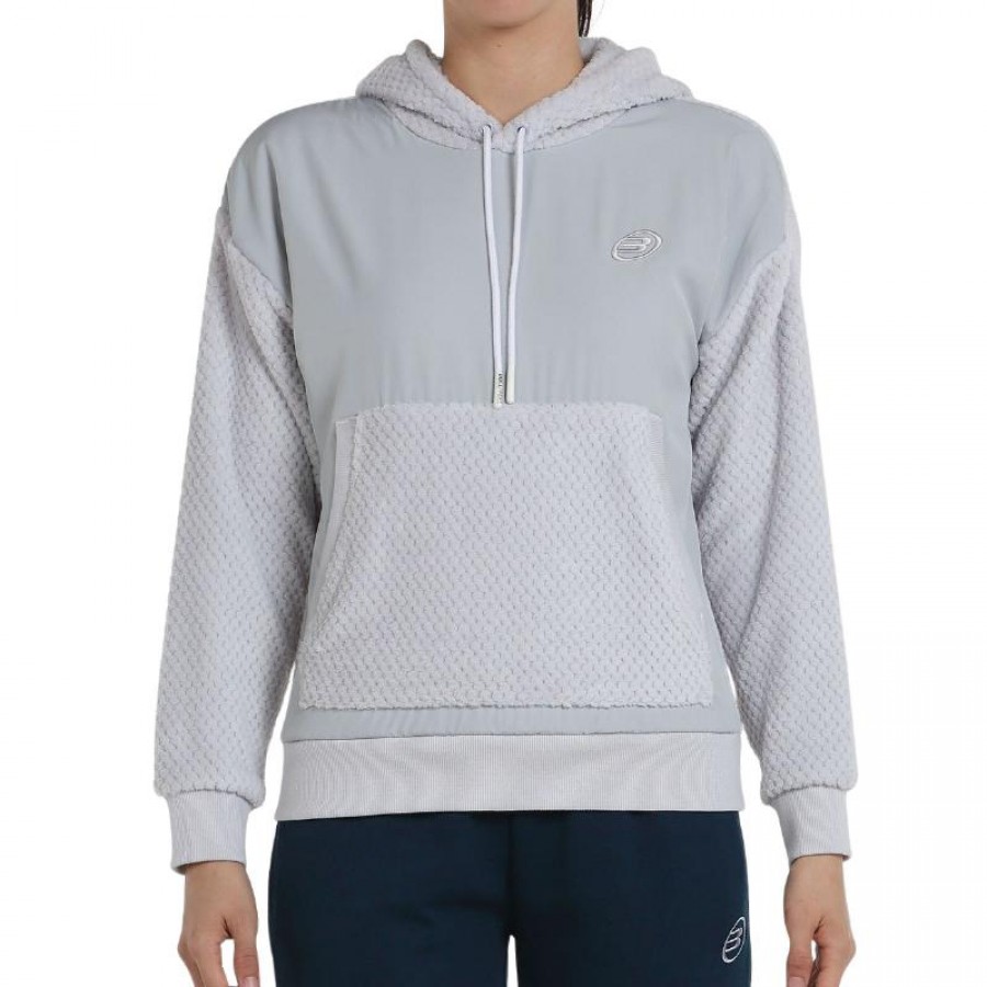 Sudadera Bullpadel Neda Gris Perla  Oferta + Barato