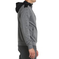 Sudadera Bullpadel Nomon Gris Oscuro