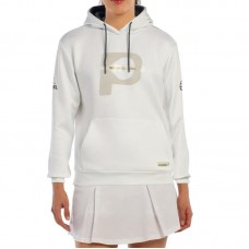 Sweat-shirt aerien Bullpadel Premier Blanc