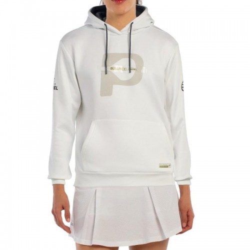 Sweat-shirt aerien Bullpadel Premier Blanc Sweat-shirt aerien Bullpadel Premier Blanc