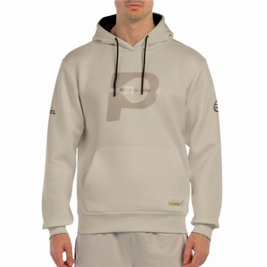 Sweat-shirt Bullpadel Premier Padel Sprout Stone Vigore  Offre - Pas cher