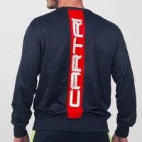 Sudadera Cartri Reves Marino Rojo