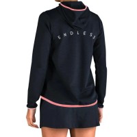 Sudadera Respiracão Sem Fim II Coral Negro