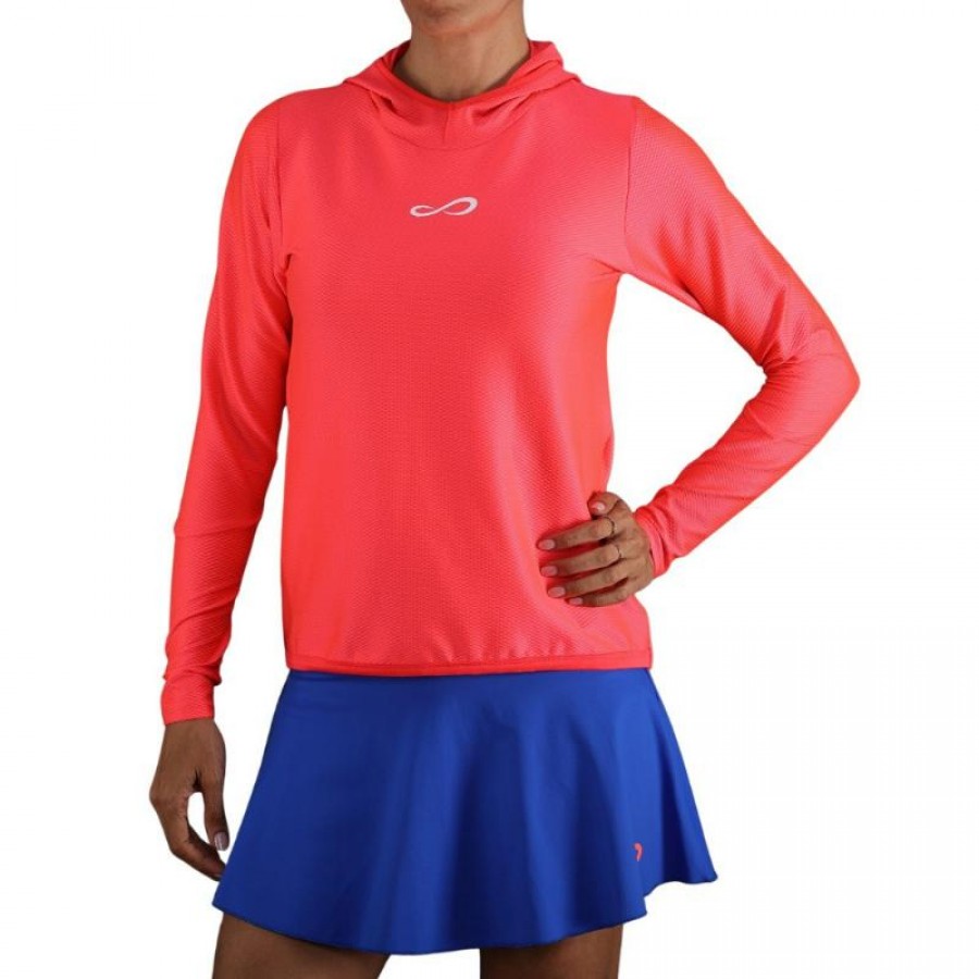 Sudadera Linha do Sopro Infinito Rubi