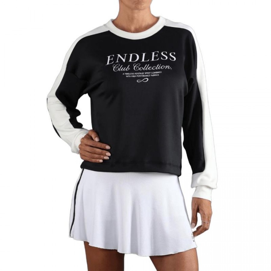 Sudadera Endless Club Collection Negro  Oferta + Barato