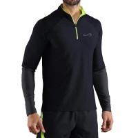 Sudadera Endless Epic II Negro Amarillo  Oferta + Barato