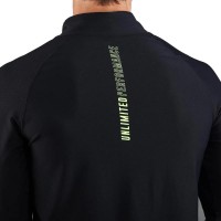 Sudadera Endless Epic II Negro Amarillo  Oferta + Barato