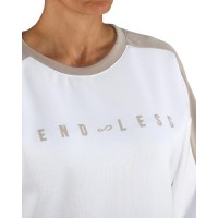 Sudadera Endless Halo Blanco Delave