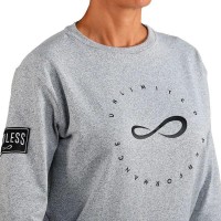 Sudadera Endless Inner Tech Gris Chine  Oferta + Barato