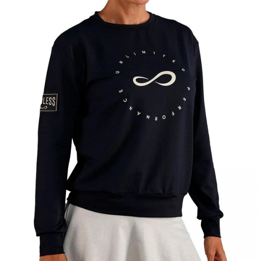 Sudadera Endless Inner Tech Negro Dorado  Oferta + Barato