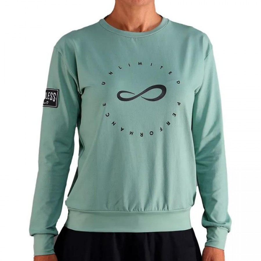 Sudadera Endless Inner Tech Verde Forest  Oferta + Barato