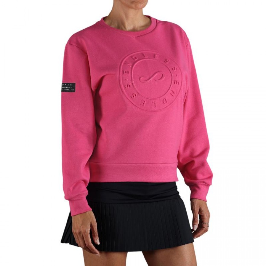 Sweat à capuche Endless Swell Dark Fuchsia