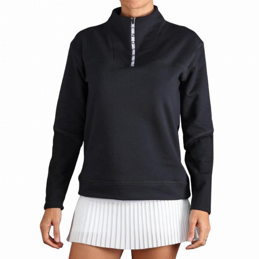 Moletom Preto Endless Wonder  Oferta + Barato
