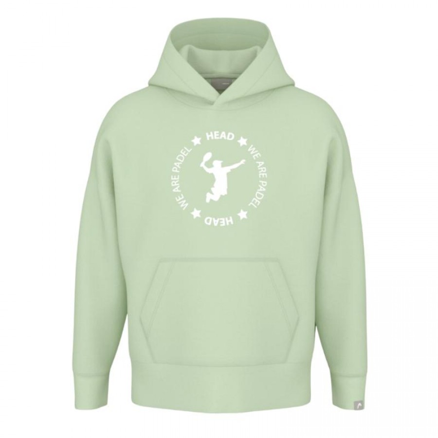 Sudadera Head Padel Verde  Oferta + Barato
