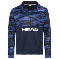 Head Slider Dark Blue Camo Sweatshirt