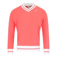 Sudadera Cabeca V-Neck Coral