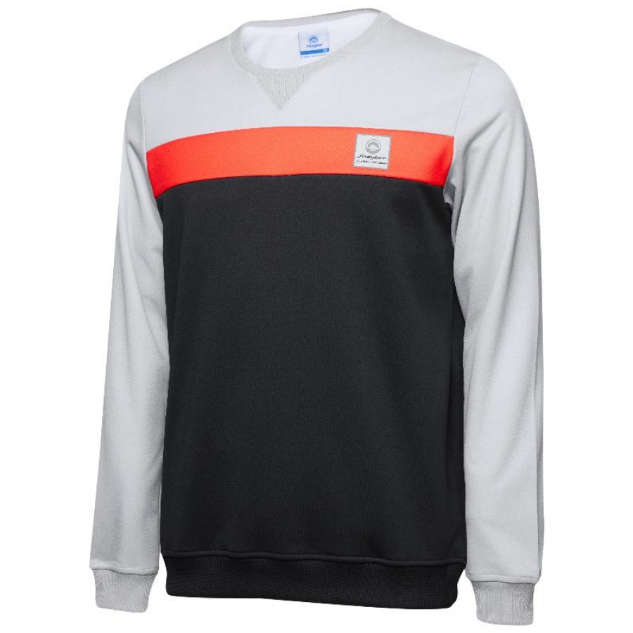 JHayber Essential 2.5 Felpa nera grigia