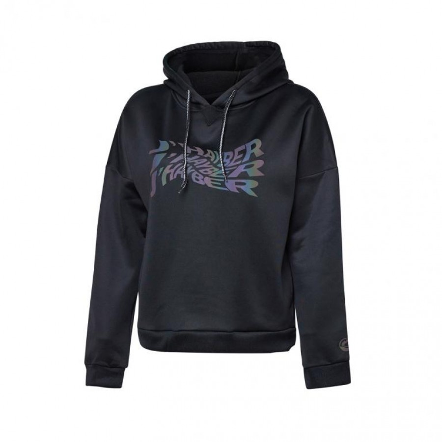 Sudadera JHayber Twist Negro Mujer  Oferta + Barato