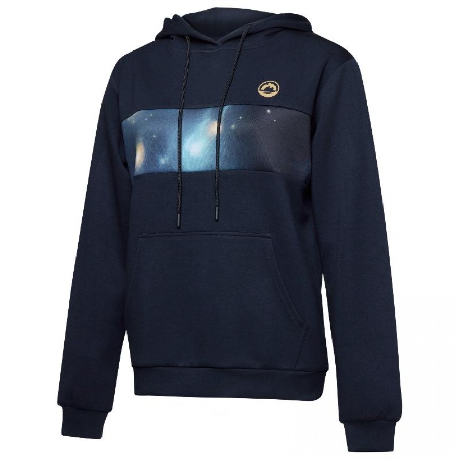 JHayber Universe Felpa da donna blu navy