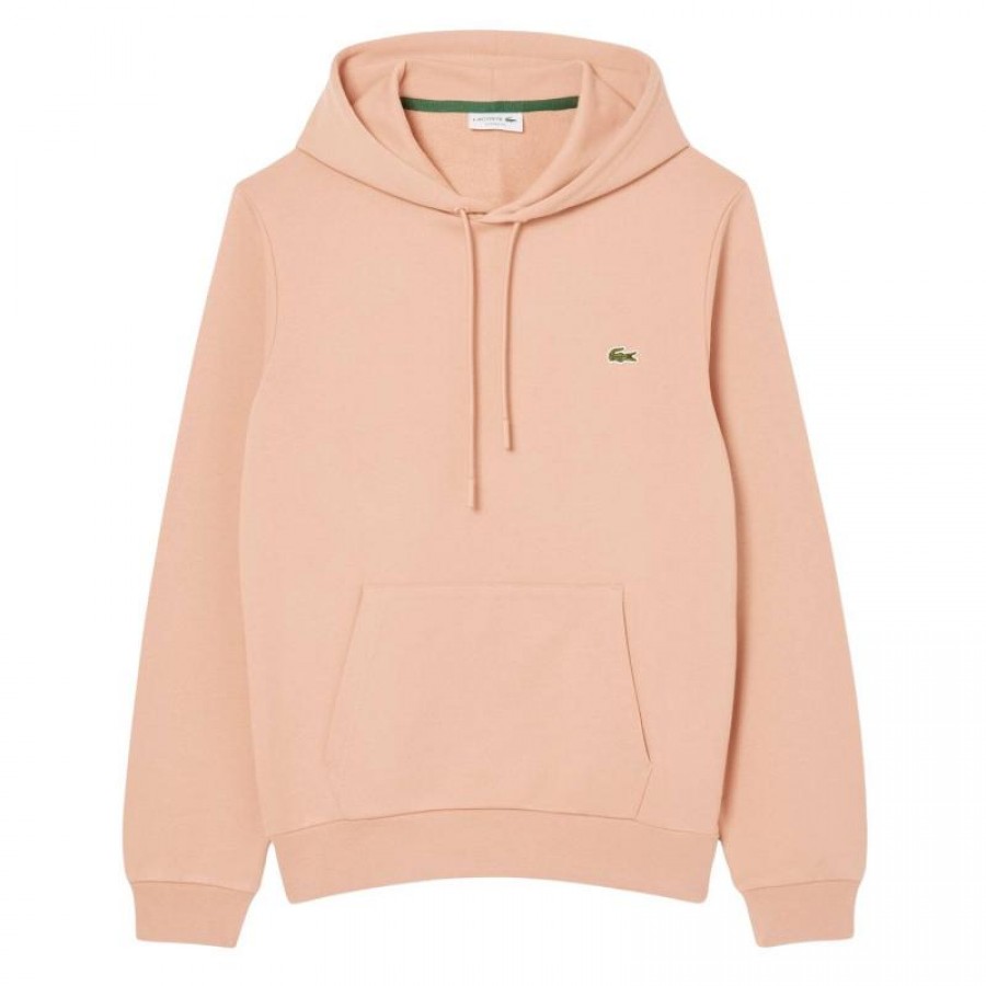 Sudadera Lacoste Algodon Beige Coral  Offer + Cheap