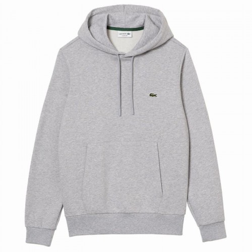 Sweat-shirt en coton gris Lacoste Vigore Sweat-shirt en coton gris Lacoste Vigore