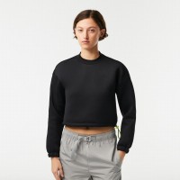 Sweatshirt Lacoste Sport Adjustable Black Women