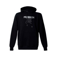 Munique Atomik Hoodie moletom preto