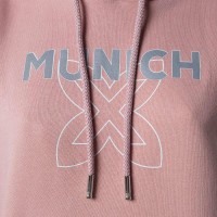 Munich Atomik Felpa con cappuccio rosa chiaro Felpa rosa chiaro