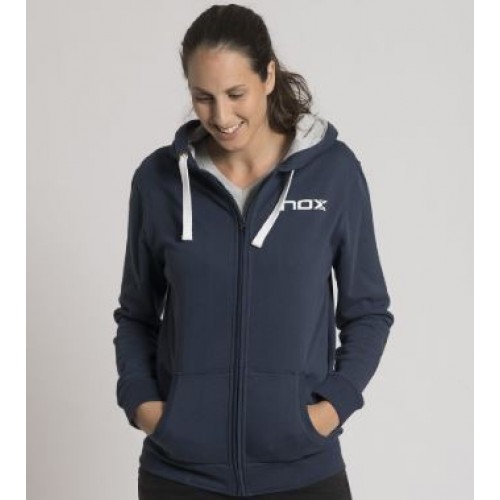Chaqueta Nox Team Azul Marino Mujer Chaqueta Nox Team Azul Marino Mujer