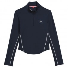 Wilson Brentwood Sweat-shirt Femme Bleu Marine
