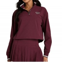 Sudadera Wilson Davenport Granate Tissé Royal Mujer