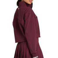 Sudadera Wilson Davenport Granate Tissé Royal Mujer
