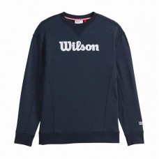 Sweat-shirt Wilson Parkside Crew Bleu Marine