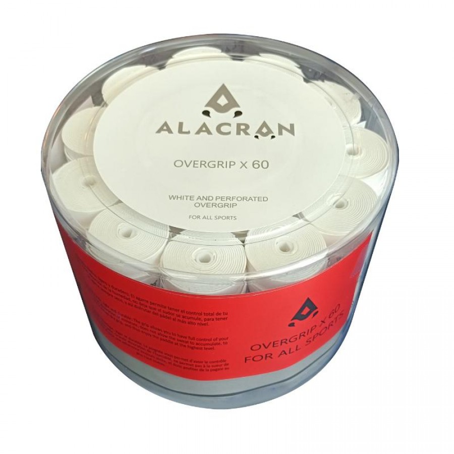 Tambor Alacran 60 Surgrips Perforados Blanco  Offre - Pas cher