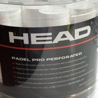Head Padel Pro Tambour Blanc Perforé 60 Surgrips  Offre - Pas cher