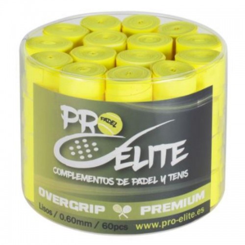 Tambor Pro Elite Premium Liso Amarillo 60 Overgrips