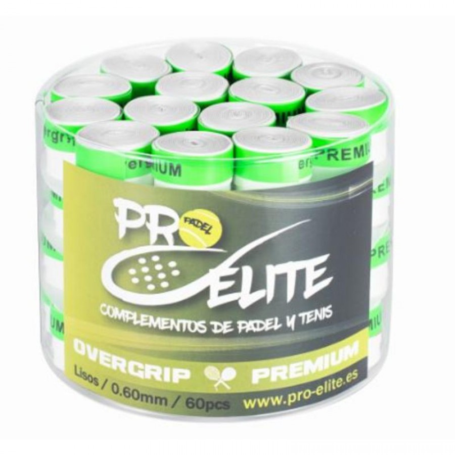 Tambor Pro Elite Premium Liso Blanco 60 Overgrips